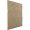 Ekena Millwork 19 5/8in. W x 19 5/8in. H Honeycomb EnduraWall Decorative 3D Wall Panel Covers 2.67 Sq. Ft. WP20X20HBECE - alternate 5
